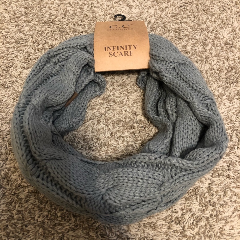 C.C Grey Infinity Scarf